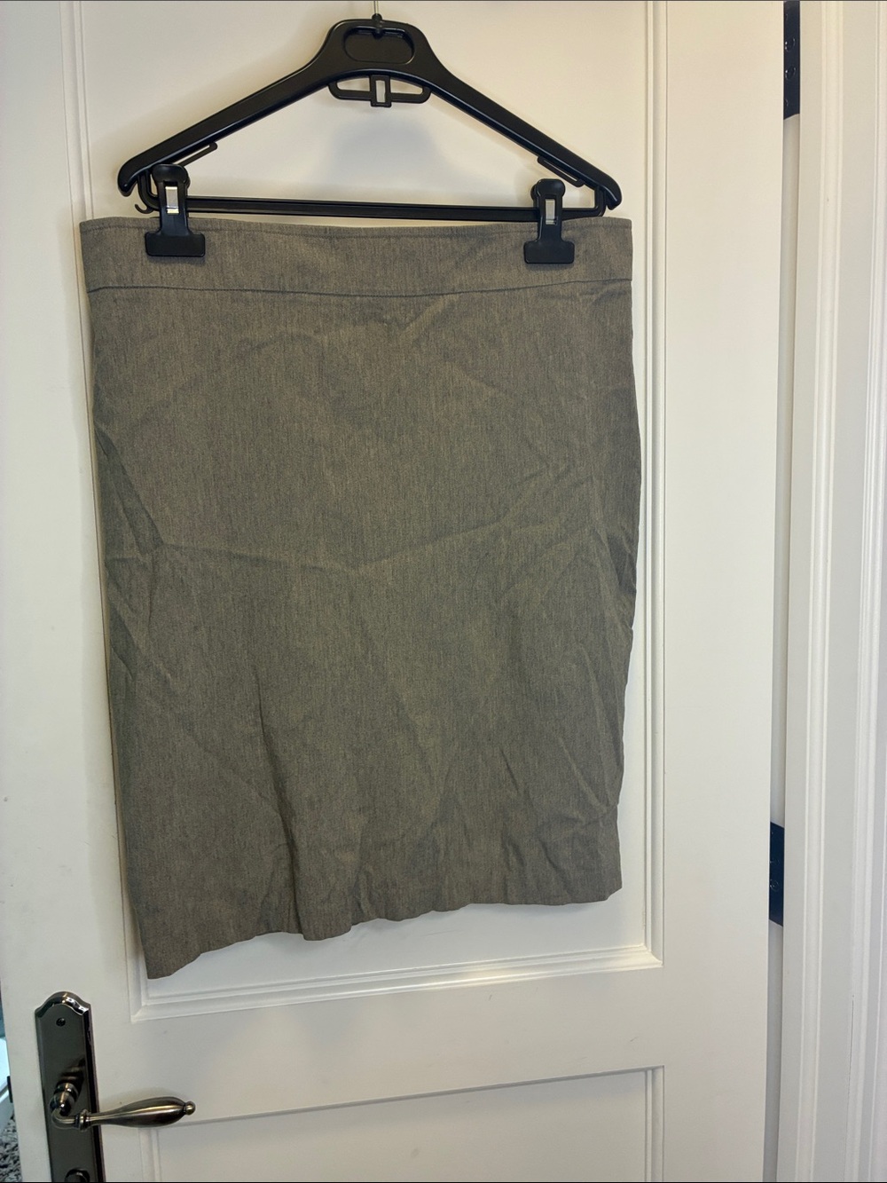 Avenue Montaigne Grey Stretch Pull-On Pencil Skirt 12 👵MTSK10